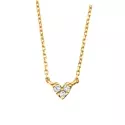 Collection Little diamant - Collier enfant coeur Lucie - 0