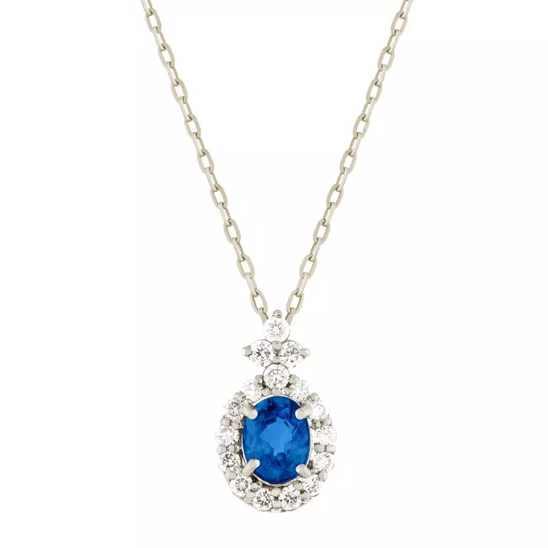 Joaillerie - Collier Isaure • Saphir