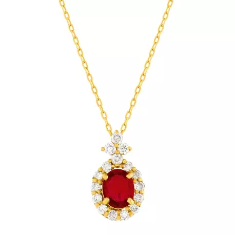 Collier Eugenie • Rubis