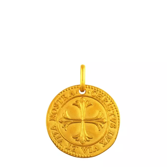 MEDAILLE CROIX VENITIENNE 12MM