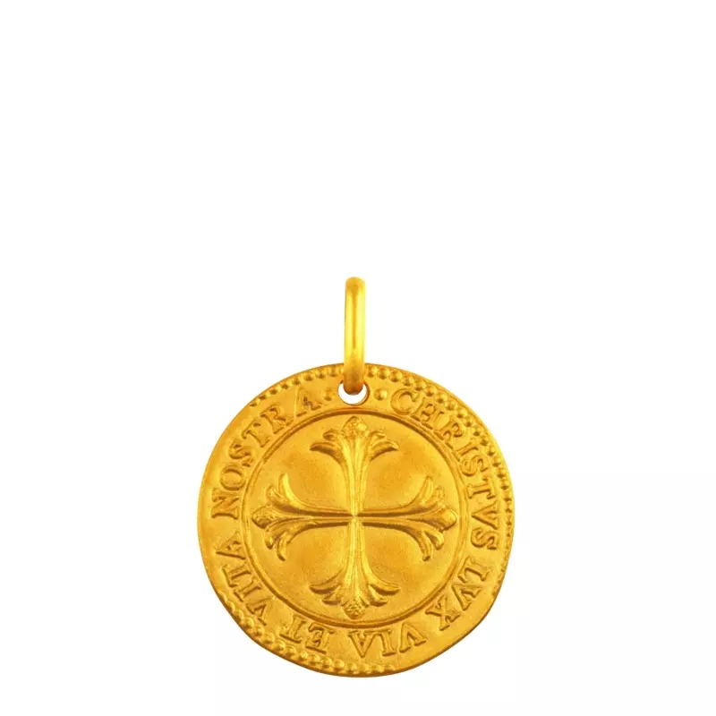 MEDAILLE CROIX VENITIENNE 12MM