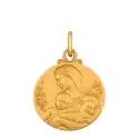 Médaille Vierge à l'Enfant - Médaille Vierge aimante 16mm - 0
