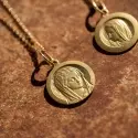 Médaille Vierge - Médaille Vierge Romane 17mm - 1