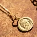 Médaille Vierge - Médaille Vierge Romane 17mm - 3
