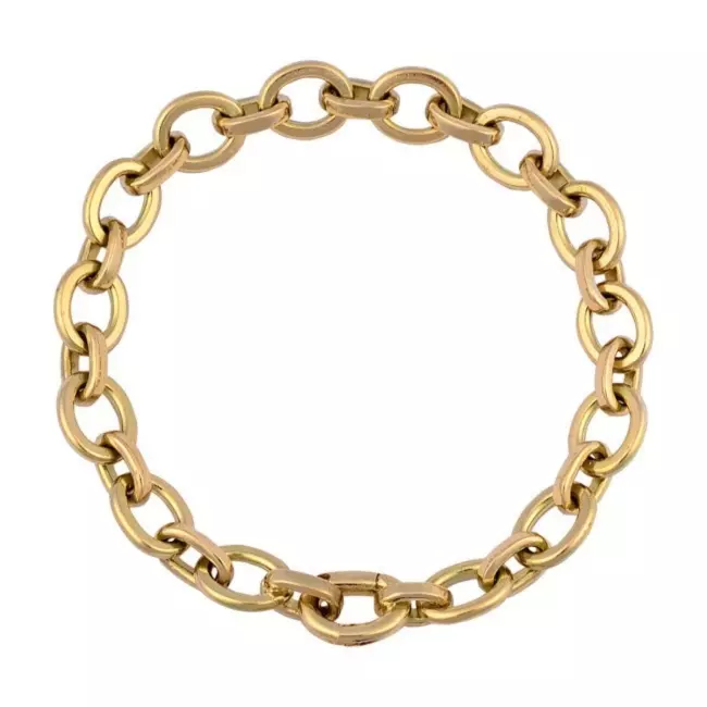 Bracelet maille rectangle