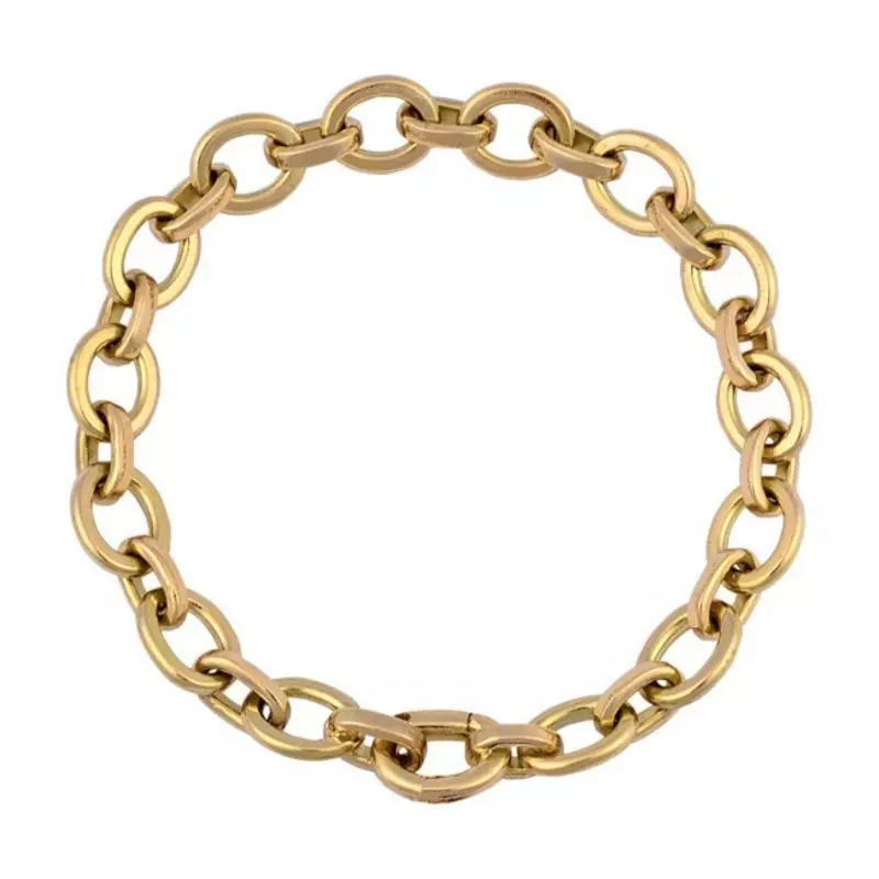 Bracelet maille rectangle