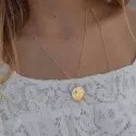  Médaille Esquisse - Médaille Vierge à l'Étoile en or jaune - 2
