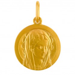 Médaille Vierge Romane 17mm