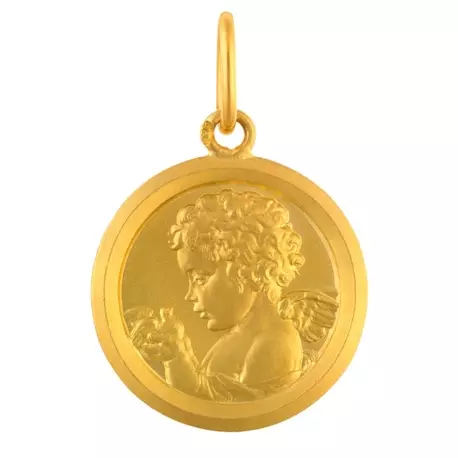 Médaille Ange à l'oiseau