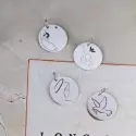 Pendentif - Mini Vierge à l'étoile en or blanc - 1