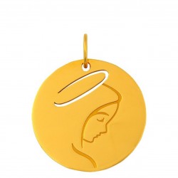 Médaille esquisse Vierge jeune