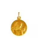 Médaille Vierge à l'Enfant - Médaille Notre Dame de la Confiance 12mm - 0