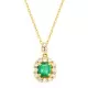 Collier Constance • Emeraude