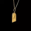 Collection Les Antiques - Médaille Vierge Marie profil 2 ors - 3