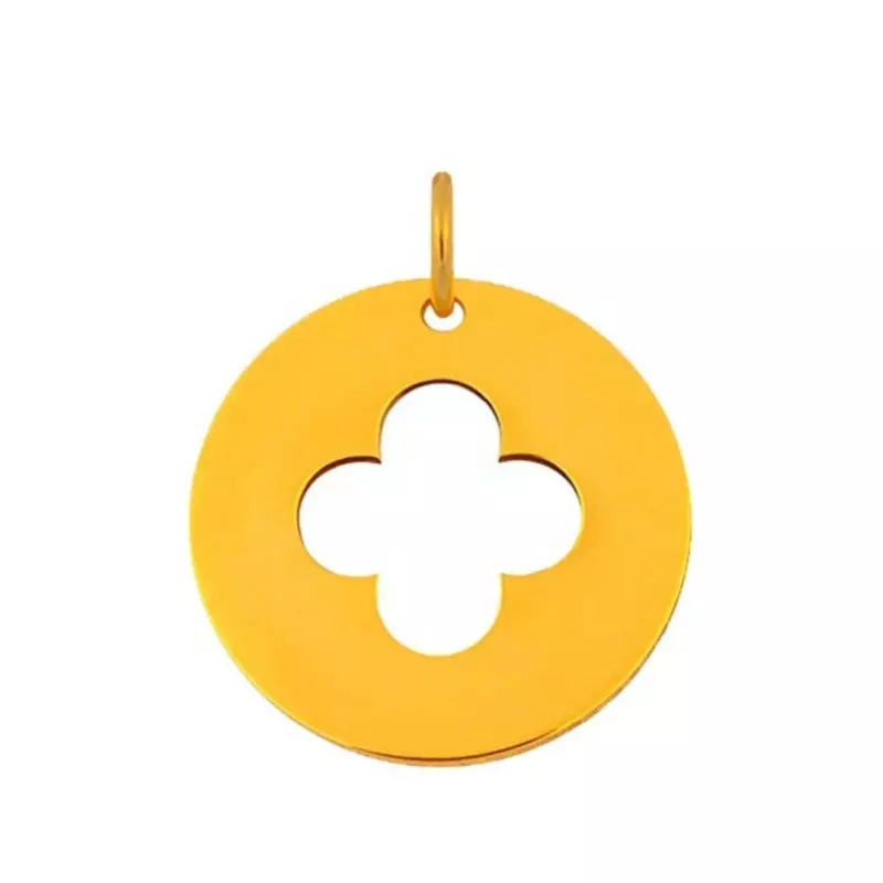 Médaille Esquisse - Pendentif Croix romane avec bélière