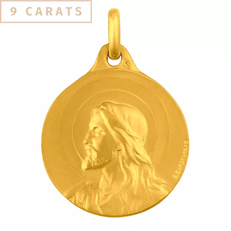Médailles de baptême Or 9 carats - Médaille Christ • Or 9 carats