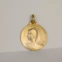 Médailles de baptême Or 9 carats - Médaille Vierge au lys • Or 9 carats - 1