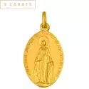 Médaille Miraculeuse - Médaille Miraculeuse de la rue du bac 18mm • Or 9 carats - 0