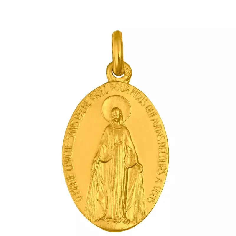 Médaille de baptême - Médaille Miraculeuse de la rue du bac • 18mm