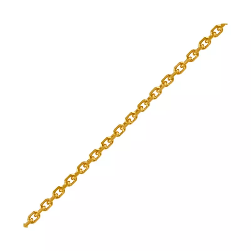 Chaine de baptême - Chaine forçat en or • 55cm 3.35gr