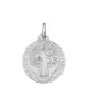 Médaille Saint Benoit 15mm • Argent