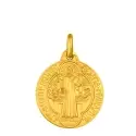 Médaille Saint Benoit  - Médaille Saint Benoit 15mm - 1