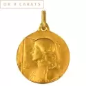 Médaille  Saint - Médaille Sainte Jeanne d'Arc • Or 9 carats - 0
