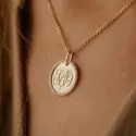 Pendentif personnalisé - Médaille jeton tour diamants 20mm - 1