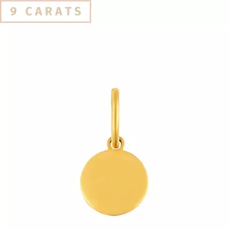 Mini médaille Lily or 9 carats