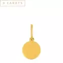 Pendentif personnalisé - Mini médaille Lily or 9 carats - 0