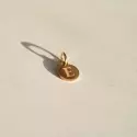 Pendentif personnalisé - Mini médaille Lily or 9 carats - 1
