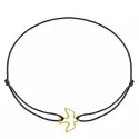 Bracelet personnalisé - Bracelet cordon Saint Esprit en or jaune 9 carats - 0