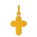 Pendentif croix classique - Croix arrondie en or jaune 9 carats - 0