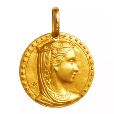 médaille Étoile du Matin en or jaune 9 carats