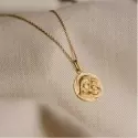 Créations Maison la Couronne - Médaille Vierge Couronnée à l’Enfant en or jaune 9 carats - 3