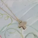 Pendentif croix classique - Croix grecque en or jaune 9 carats - 4