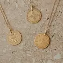 Médaille Symboles - Médaille Croix de Louis XIII en or jaune 9 carats - 1