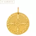 Médaille Symboles - Médaille Croix de Louis XIII en or jaune 9 carats - 0