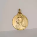 Médaille Vierge - Médaille Vierge au Lys en or jaune 18 carats - 2