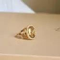 Bague - Bague Médaille Notre Dame de la confiance • Diamants - 2