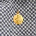 Médailles de baptême Or 9 carats - Médaille Notre Dame de France • Or 9 carats - 1