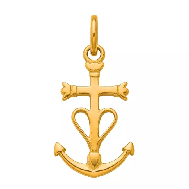 Pendentif croix de camargue