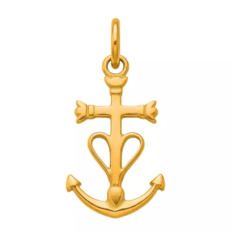 Pendentif croix classique - Pendentif croix de Camargue