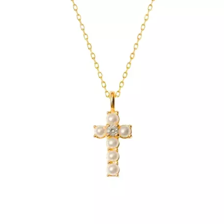 Collier croix  Sixtine