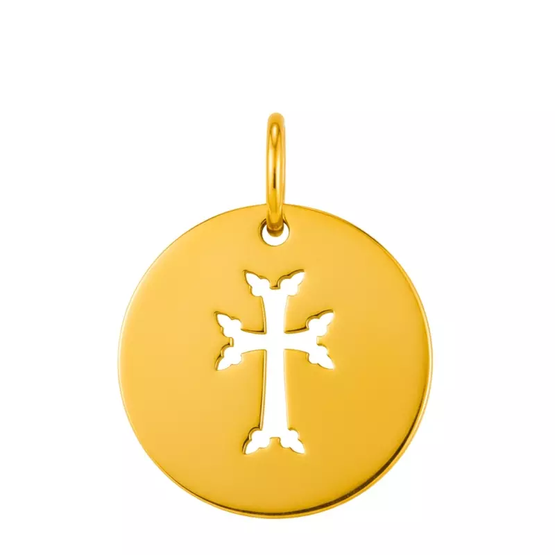  Médaille Esquisse - Pendentif Croix Arménienne