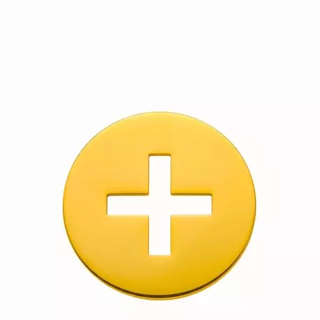 Pendentif croix latine