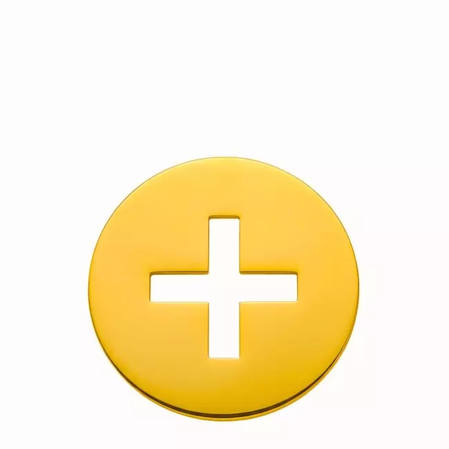 Pendentif croix latine