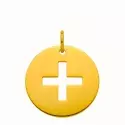  Médaille Esquisse - Pendentif croix latine avec bélière - 0