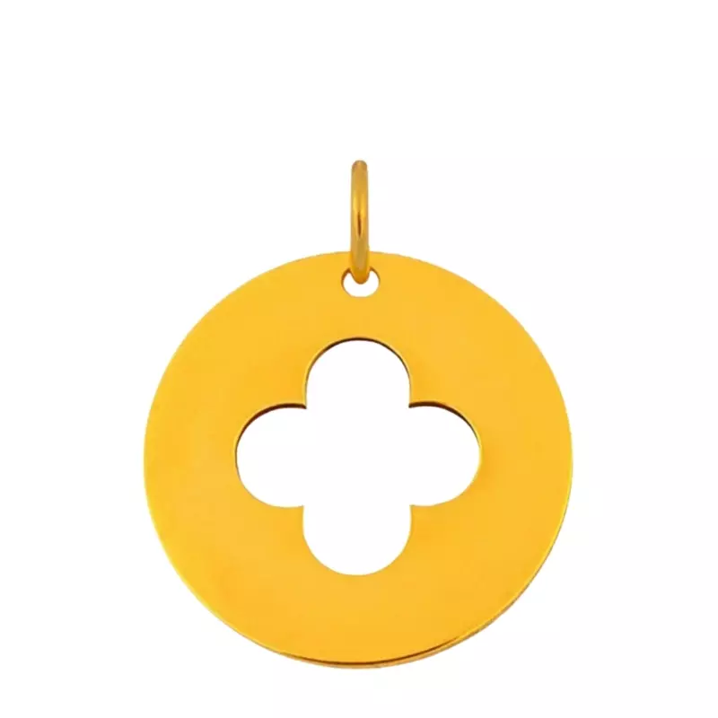  Médaille Esquisse - Pendentif Croix romane avec bélière