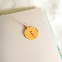 Médaille Symboles - Médaille Croix ouverte  en or jaune 18 carats • 18mm - 1